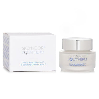SKEYNDOR Aquaterm Re-Balancing Gentle Cream FI (For Sensitive Combination & Oily Skin Types) 50ml/1.7oz