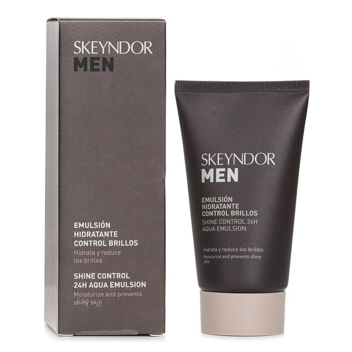 SKEYNDOR Men Shine Control 24H Aqua Emulsion - Moisturize & Prevents Shiny Skin  (For Normalise Mixed & Oily Skins) 50ml/1.7oz