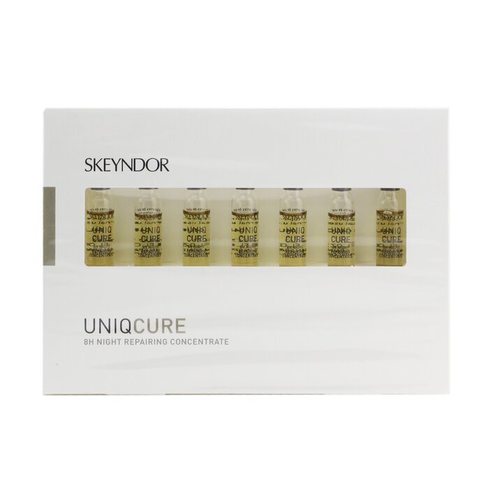 Skeyndor Uniqcure 8h Night Repairing Concentrate (for Damaged Skin & With Signs Of Ageing) -- 7x2ml/0.068oz