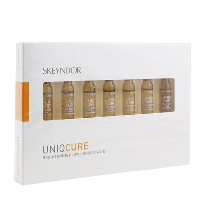 Skeyndor Uniqcure Brightening Glow Concentrate (for Dull/stressed Skin With Faint Dark Spots/ Slight Signs Of Ageing) -- 7x2ml/0.068oz