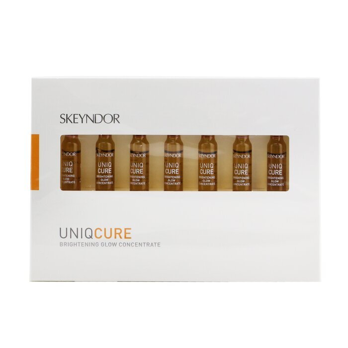 Skeyndor Uniqcure Brightening Glow Concentrate (for Dull/stressed Skin With Faint Dark Spots/ Slight Signs Of Ageing) -- 7x2ml/0.068oz
