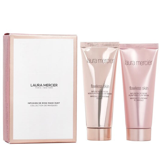 Laura Mercier Infusion De Rose Mask Duet Set 2x 75g/2.5oz