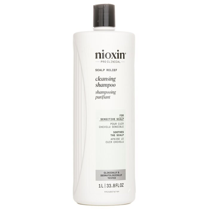 Nioxin Scalp Relief Cleansing Shampoo (For Sensitive Scalp) 1000ml/33.8oz