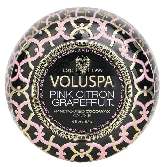 Voluspa Mini Tin Candle - Pink Citron Grapefruit 113g/4oz