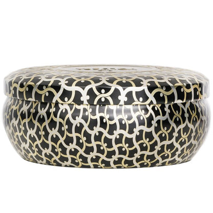 Voluspa 3 Wick Decorative Tin Candle - Crisp Champagne 340g/12oz