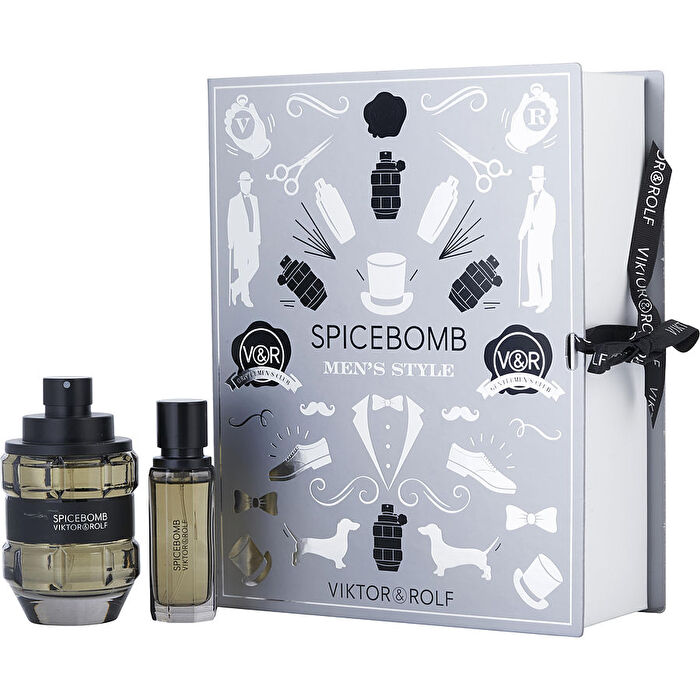 Viktor & Rolf Spicebomb Eau De Toilette Spray 90ml/3oz & Eau De Toilette Spray 20ml/0.68oz
