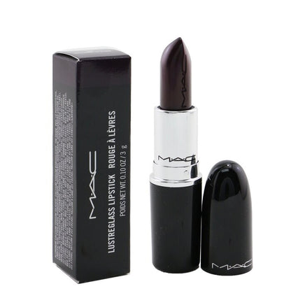 Mac Lustreglass Lipstick - # 550 Succumb To Plum (deep Cool Purple) -- 3g/0.1oz