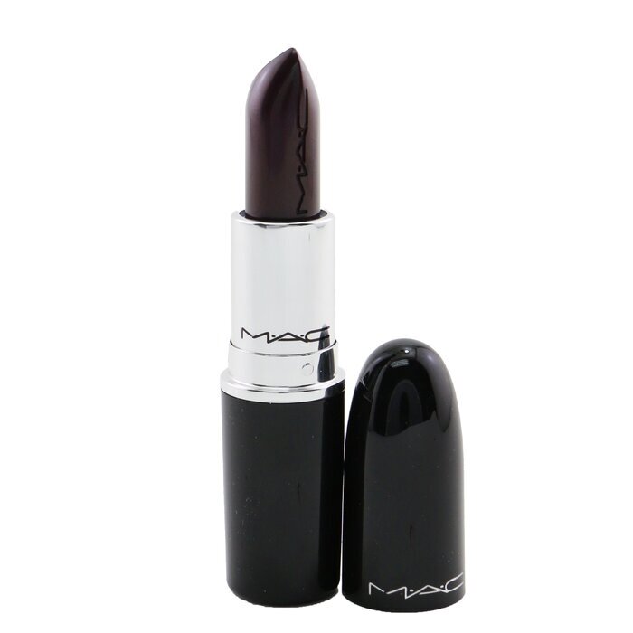 Mac Lustreglass Lipstick - # 550 Succumb To Plum (deep Cool Purple) -- 3g/0.1oz