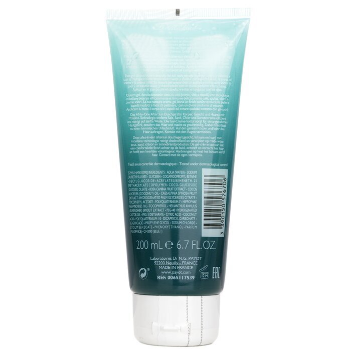 Payot Sunny Merveilleuse Gelee De Douche The After-Sun Micellar Cleaning Gel (For Face, Body & Hair) 200ml/6.7oz