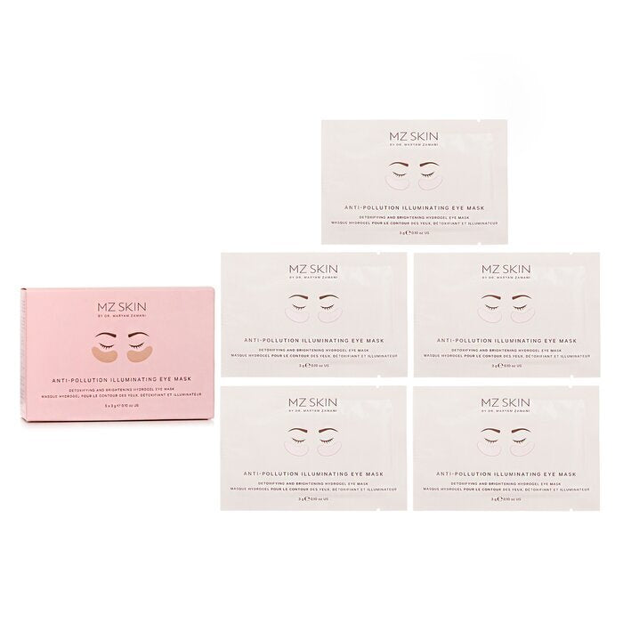 MZ Skin Anti-Pollution Illuminating Eye Masks 5x 3g/0.1oz