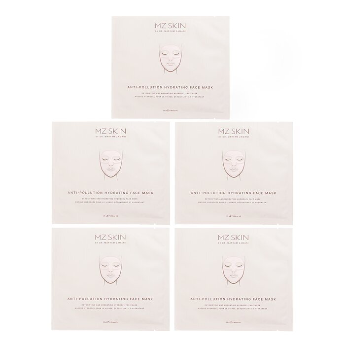 MZ Skin Anti-Pollution Hydrating Face Mask 5x 25g/0.88oz