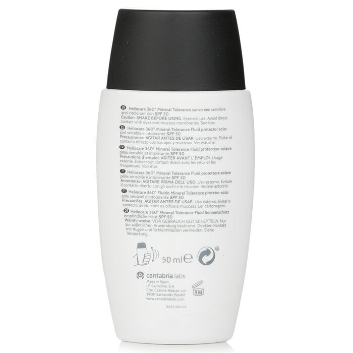 Heliocare by Cantabria Labs Heliocare 360 Mineral Tolerance Fluid SPF50 50ml/1.7oz