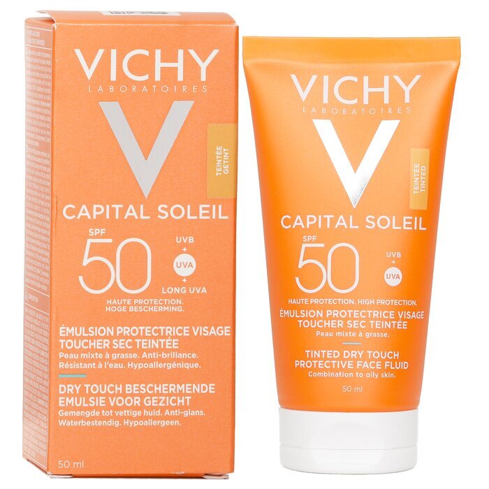 Vichy Capital Soleil Mattifying BB Tinted Face Fluid Dry Touch SPF 50 (Water Resistant) 50ml/1.69oz