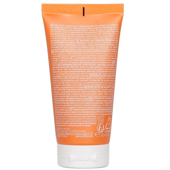 Vichy Capital Soleil Mattifying BB Tinted Face Fluid Dry Touch SPF 50 (Water Resistant) 50ml/1.69oz