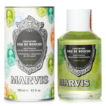 Marvis Eau De Bouche Concentree (Concentrated) Mouthwash - Strong Mint 120ml/4.1oz