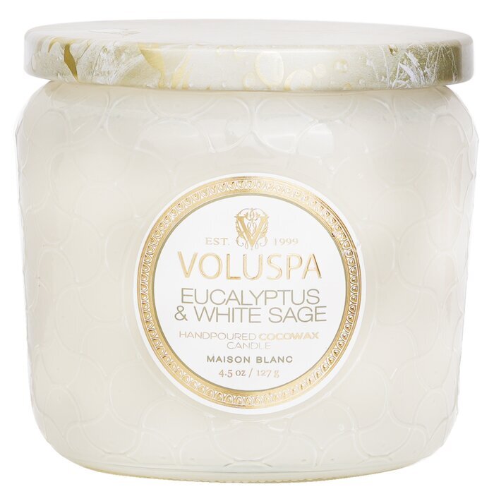 Voluspa Petite Jar Candle - Eucalyptus & White Sage 128g/4.5oz