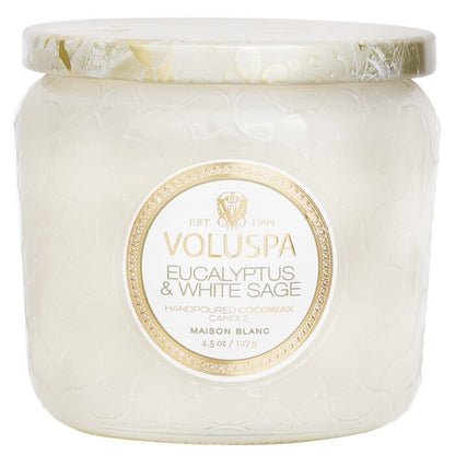 Voluspa Petite Jar Candle - Eucalyptus & White Sage 128g/4.5oz