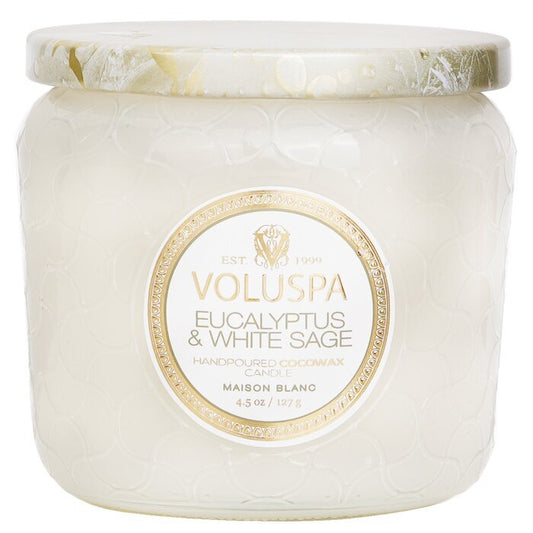 Voluspa Petite Jar Candle - Eucalyptus & White Sage 128g/4.5oz