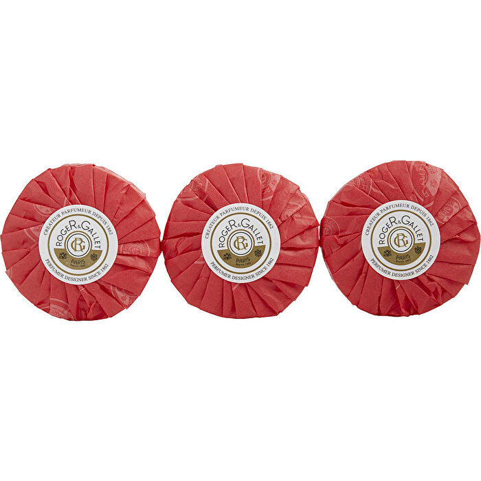Roger & Gallet Fleur De Figuier Soap - Box Of Three And Each Is 90ml/3.5oz