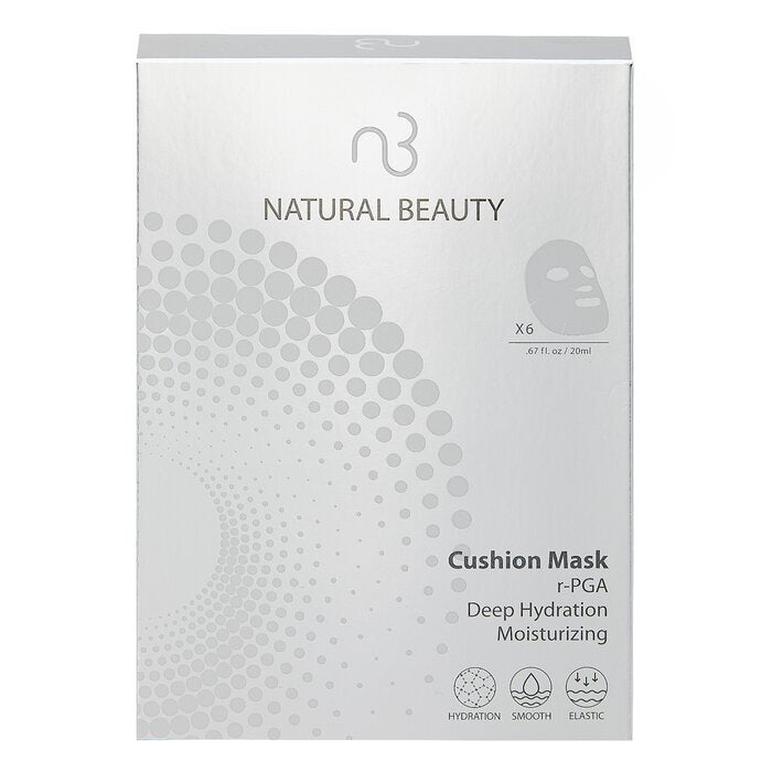 Natural Beauty r-PGA Deep Hydration Moisturizing Cushion Mask 119841 (Exp. Date  13 April 2026) 6x 20ml/0.67oz