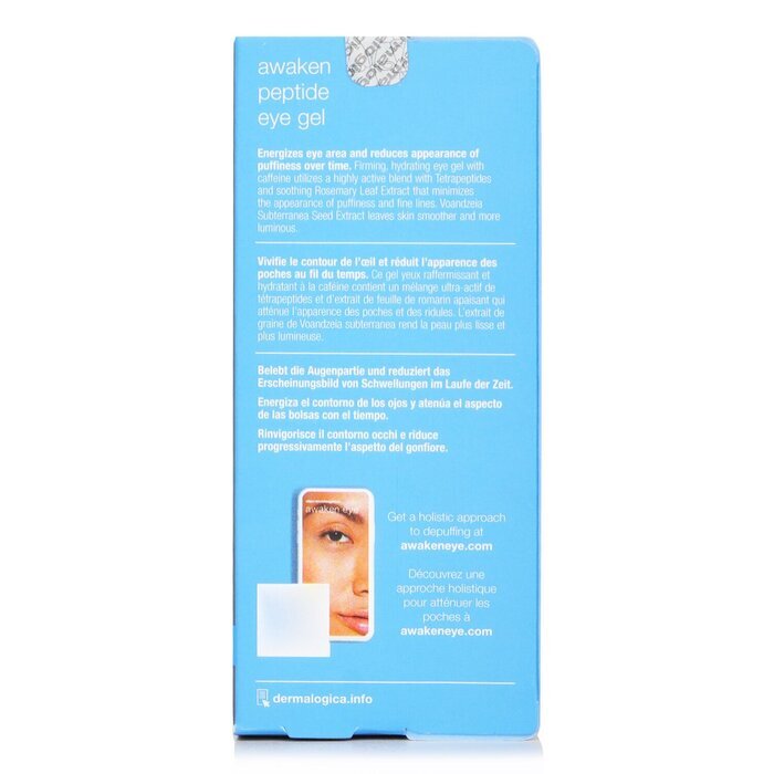 Dermalogica Awaken Peptide Depuffing Eye Gel 15ml/0.5oz