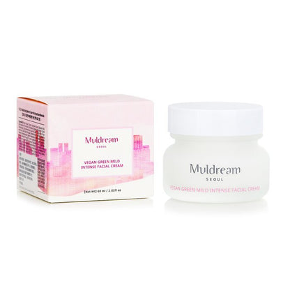 Muldream Vegan Green Mild Intense Facial Cream (Exp. Date 16 Feb 2026) 60ml/2.02oz
