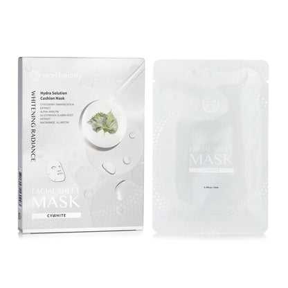 Natural Beauty Hydra Solution Cushion Mask (Whitening Radiance) 3pcsx 23ml/0.78