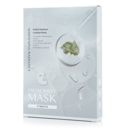 Natural Beauty Hydra Solution Cushion Mask (Whitening Radiance) 3pcsx 23ml/0.78