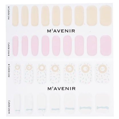 Mavenir Nail Sticker (Assorted Colour) - # Sugar Glaze Nail MHA-00085 / 026903 (Exp. Date 22 Nov 2025) 32pcs