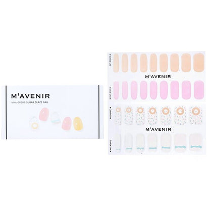 Mavenir Nail Sticker (Assorted Colour) - # Sugar Glaze Nail MHA-00085 / 026903 (Exp. Date 22 Nov 2025) 32pcs