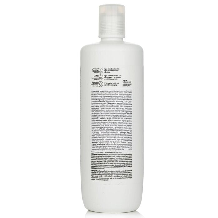 Schwarzkopf BC Repair Rescue Shampoo Arginine (For Damaged Hair)(Exp Date:31/12/2025) 1000ml/33.8oz