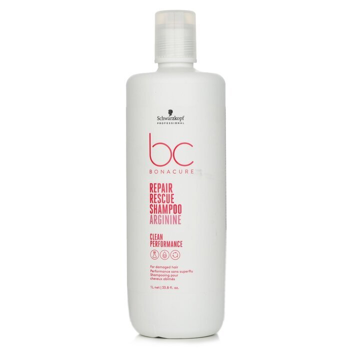 Schwarzkopf BC Repair Rescue Shampoo Arginine (For Damaged Hair)(Exp Date:31/12/2025) 1000ml/33.8oz