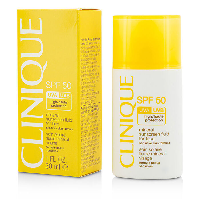 Clinique Mineral Sunscreen Fluid For Face Spf 50 - Sensitive Skin Formula 30ml/1oz
