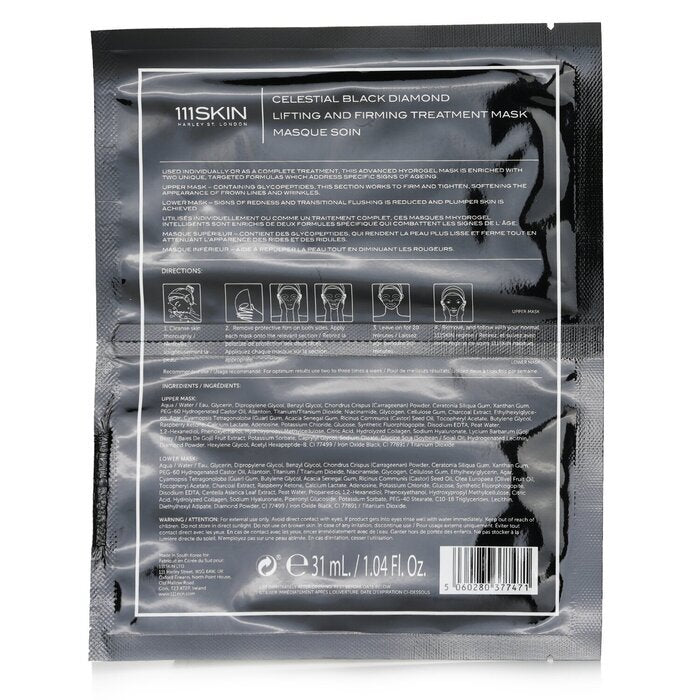 111skin Celestial Black Diamond Lifting And Firming Treatment Mask 31ml/1.04oz