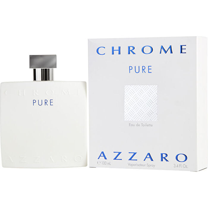 Azzaro Chrome Pure Eau De Toilette Spray 90ml/3.4oz