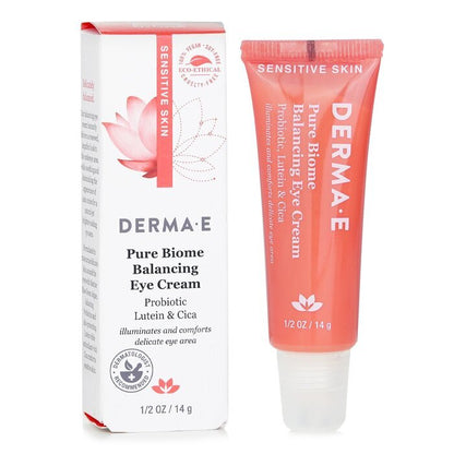 Derma E Pure Biome Balancing Eye Cream (Exp. Date 31 Dec 2026) 14g/0.5oz