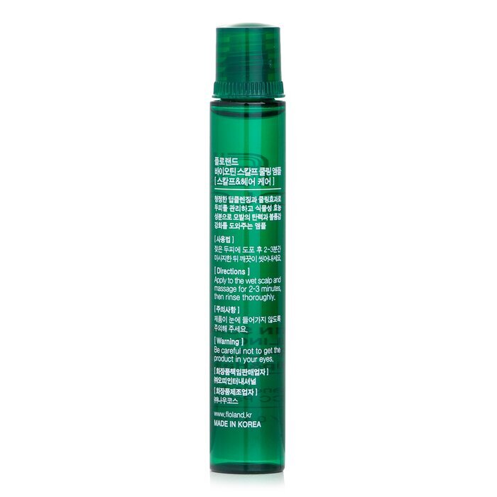Floland Biotin Scalp Cooling Ampoule (For Scalp & Hair Care) (Exp. Date 30 Nov 2025) 10x13ml/0.43oz
