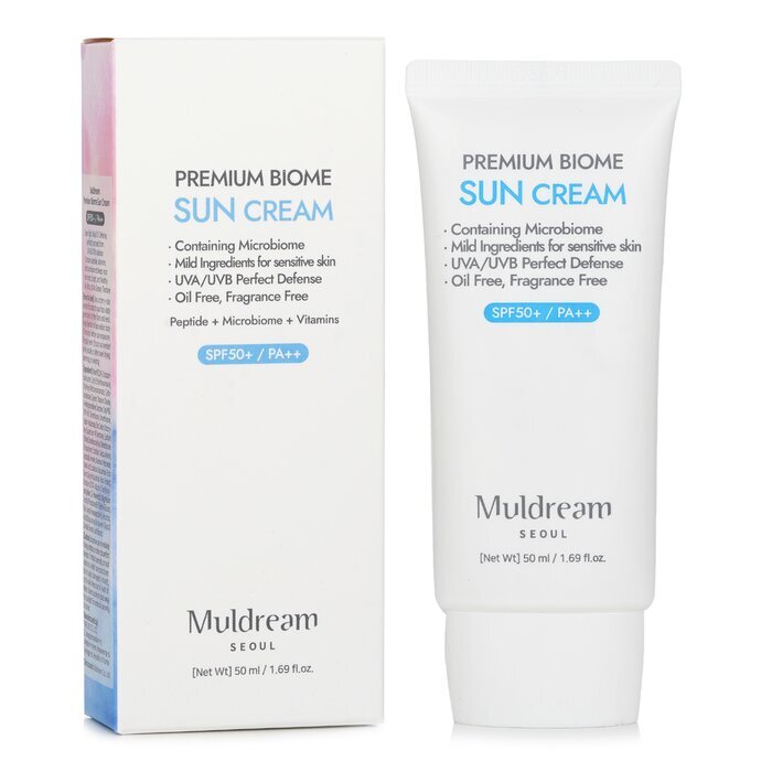 Muldream Premium Biome Sun Cream SPF50+/ PA++ (Exp. Date 02 Apr 2026) 50ml/1.69oz