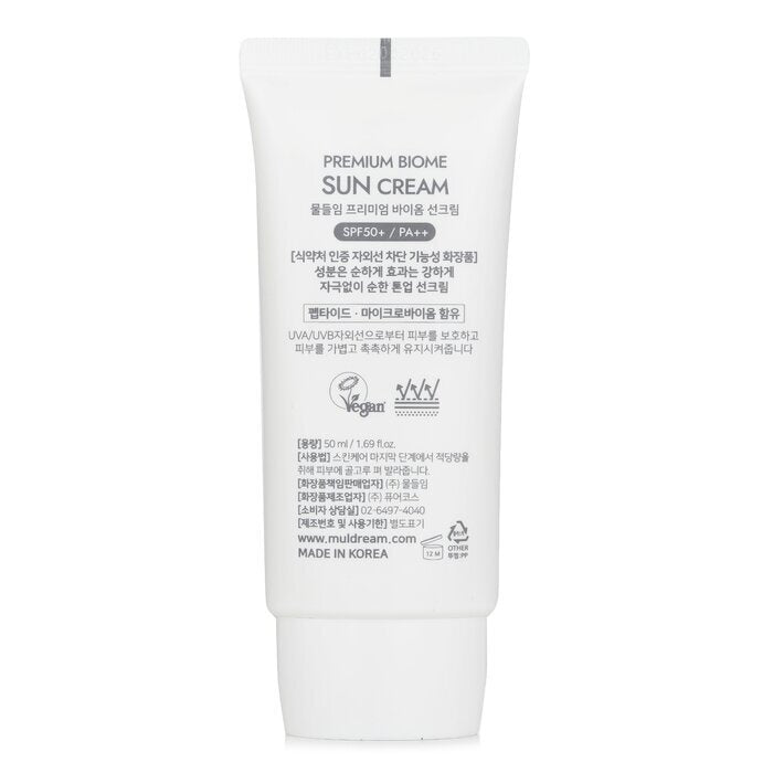 Muldream Premium Biome Sun Cream SPF50+/ PA++ (Exp. Date 02 Apr 2026) 50ml/1.69oz