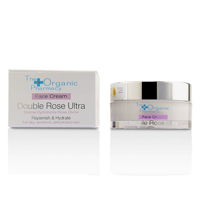 The Organic Pharmacy Double Rose Ultra Face Cream - For Dry Sensitive & Dehydrated Skin 50ml/1.7oz