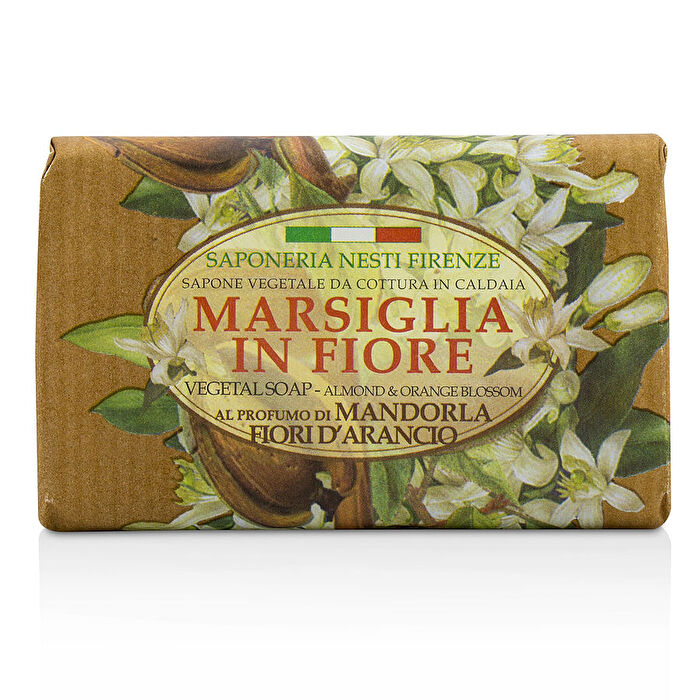 Nesti Dante Marsiglia In Fiore Vegetal Soap - Almond & Orange Bloosom 125g/4.4oz