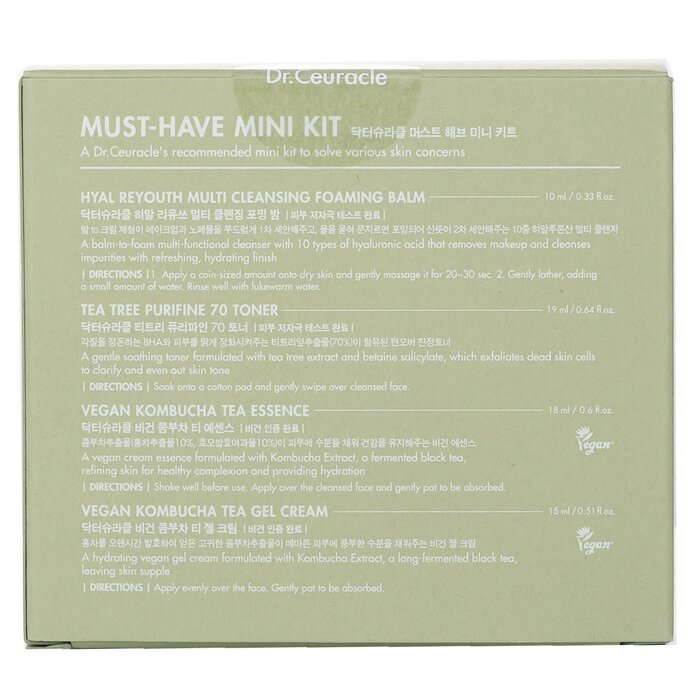 Dr.Ceuracle Must Have Mini Kit: 4pcs