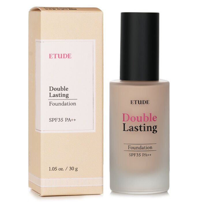Etude House Double Lasting Foundation SPF 35 - #17N1 Neutral Vanilla (Exp. Date 21 May 2026) 30g/1.05oz