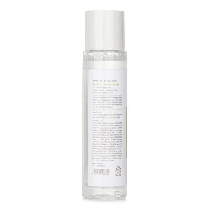 iUNIK Tea Tree Relief Toner (Exp. Date 08 May 2026) 200ml/6.7oz