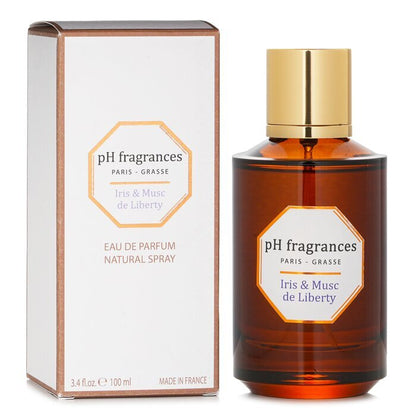 pH fragrances Eau De Parfum Natural Spray Iris & Musc de Liberty 100ml/3.4oz