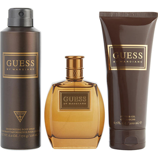 Guess By Marciano Eau De Toilette Spray 100ml/3.4oz & Deodorant Spray 180ml/6oz & Shower Gel 200ml/6.7oz
