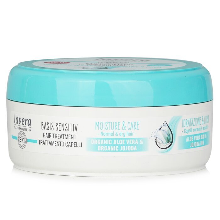 Lavera Basis Sensitiv Hair Treatment Moisture & Care(Exp. Date 31 Mar 2026) 200ml/7oz