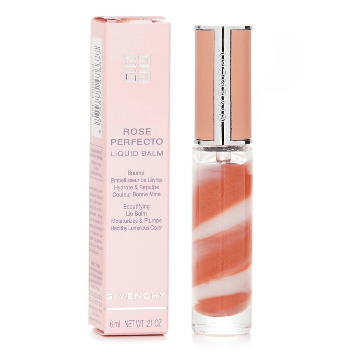 Givenchy Rose Perfecto Liquid Lip Balm - # 109 Spicy Maple(Random Packaging) 6ml/0.21oz
