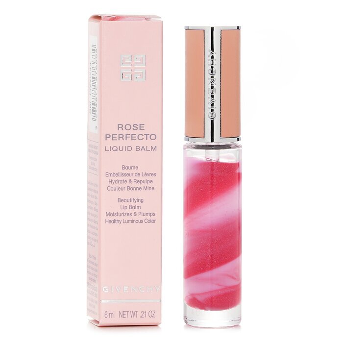 Givenchy Rose Perfecto Liquid Lip Balm - # 220 Feeling Pink (Random Packaging) 6ml/0.21oz