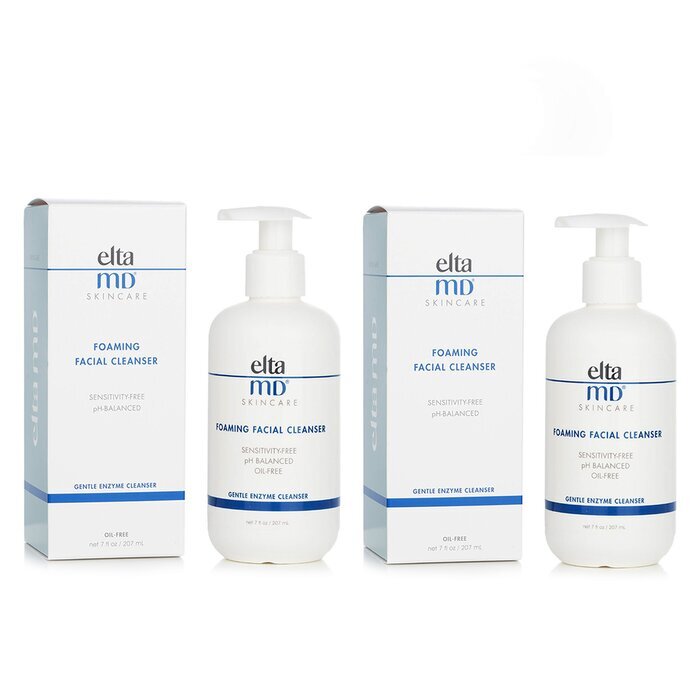 EltaMD Gentle Enzyme Foaming Facial Cleanser Duo (Exp date: 12/2024) 207ml x2pcs